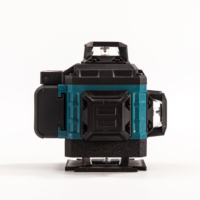 Meilleur niveau laser rotatif Nivel pour la construction et le bricolage, avec trépied, récepteur, faisceau vert 4D 16 lignes 360°, kit d'outils