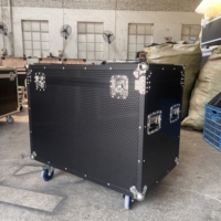 Flightcase en aluminium robuste pour projecteur de scène à tête mobile LED 19x15W Beam Zoom Wash RGBW, équipement d'éclairage pour DJ, discothèque, bar, fête