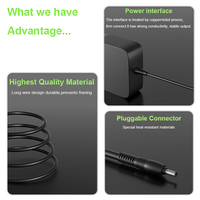 Cargador adaptador de corriente para computadora portátil 19V 3.42a para el sistema de alimentación de la computadora, para el modelo A, B, 5,5, 2,5, 4,0, 1,35mm, 65W, Ux31e, Ux32vd