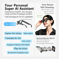 Nouvelles Lunettes Intelligentes à Conduction Osseuse 2026 G4, Modèle Exclusif, Lumière Verte, Caméra 20MP, 8 Go RAM, 64 Go Stockage, pour Voyages d'Affaires