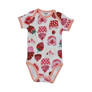 Tutina Estiva per Neonati 0-3 3-6 6-12 <span class=keywords><strong>Mesi</strong></span>, Manica Corta, 100% Cotone, Abbigliamento per Bambini, Pagliaccetto per Neonati Maschi e Femmine - Product Image 5