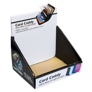 Espositore per Biglietti da Visita per Piccole Imprese, in Plastica, Alluminio e Acrilico da 35pt, Stampato per Carte Collezionabili, Carte Sportive, Foto - Product Image 1
