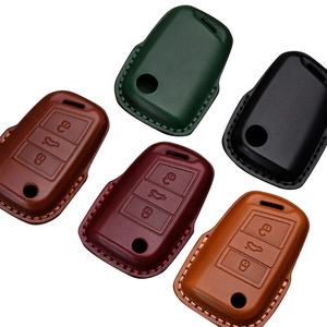 Misura per V W Polo Golf 7 Tiguan per Skoda Octavia Kodiaq <span class=keywords><strong>Karoq</strong></span> per Seat Ateca Leon 2014-custodia in pelle per telecomando - Product Image 5