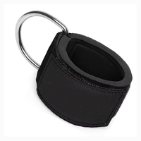 Sangles de cheville pour machines à câbles - Sangles de cheville rembourrées pour l'entraînement, accessoire pour les exercices des fessiers avec sac de transport