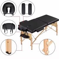 Meistverkaufter Professioneller Tragbarer Großer Massagetisch für Schönheitssalons, Klappbarer Holz-Hydrotherapie-Massagetisch