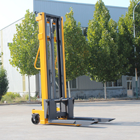 Gerbeur Électrique Essentiel pour Entrepôt, Gerbeur de Bois Électrique, Gerbeur de Palettes Électrique Mobile, Dégereuse