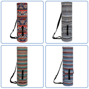 Bolsa de yoga de nailon rectangular resistente al agua con cierre de cremallera para práctica y almacenamiento de yoga - Product Image 2