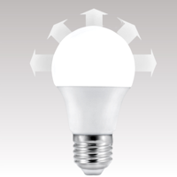 Ampoule LED SMD Super Lumineuse E27/B22 Économe en Énergie 5W/10W/15W Culot à Vis Globe Corps de Lampe PC Protection des Yeux CRI90 pour Usage Domestique AC