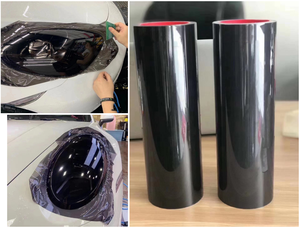 PPF TPH vinilo coche faro luz trasera película de laminación Folie Anti arañazos Color agua humo tinte envoltura Auto Foil pegatina revestimiento - Product Image 6