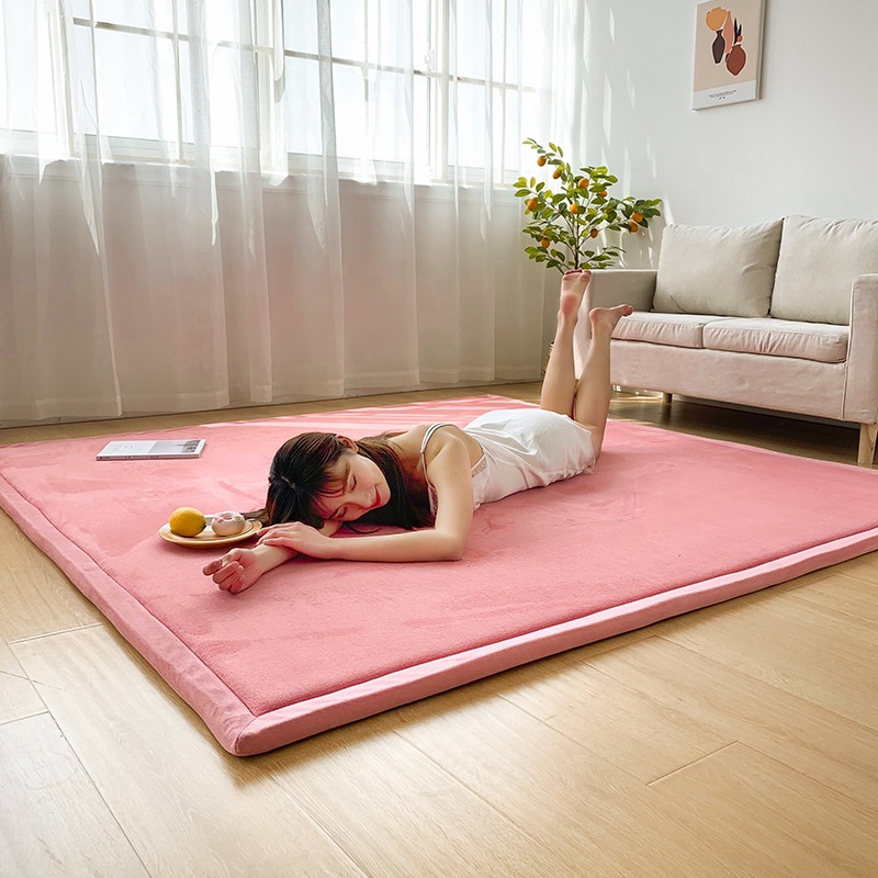 Tapis de jeu en mousse à mémoire de forme pour bébé, doux au toucher, à rebond lent