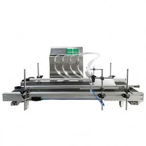 เครื่องบรรจุอัตโนมัติแบบตั้งโต๊ะ ใช้ปั๊มแม่เหล็ก CNC สำหรับลิปกลอส แชมพู สบู่ ผลิตภัณฑ์แอลกอฮอล์ น้ำส้ม น้ำยาบ้วนปาก - Product Image 6