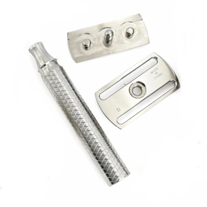 Maquinilla de Afeitar de Seguridad de Doble Filo, Cero Desperdicio, Ideal para <span class=keywords><strong>Piernas</strong></span> de <span class=keywords><strong>Hombre</strong></span>, Afeitado Suave y Preciso - Product Image 2