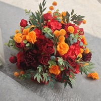 Hoogwaardig grensoverschrijdend zijden kunstbloemenboeket, handgebonden viooltjes, rozen, madeliefjes, modern, milieuvriendelijk, Valentijnsdag