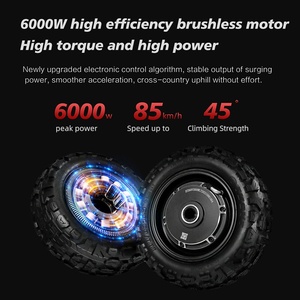 Scooter Eléctrico Boyueda S3 60V 38Ah de Doble Motor y 11 Pulgadas para Adultos, Envío Rápido desde EUA y UE - Product Image 4