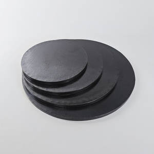 Usine SunShine Vente en gros Présentoirs à <span class=keywords><strong>dessert</strong></span> carrés ronds en papier doré pour cupcakes Plateau de base Assiettes à gâteaux en mousse - Product Image 4