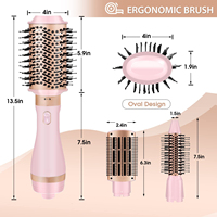 Brosse 4 en 1 Sèche-cheveux One Step Sèche-cheveux Volumizer Brosse à air chaud Professionnel Électrique 4 en 1 5 en 1 Multi-fonction