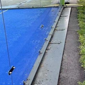 Terrain de padel panoramique complet avec verre trempé de 12 mm et gazon standard WPT, terrain de sport extérieur de luxe pour clubs haut de gamme - Product Image 4