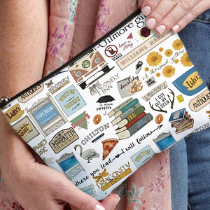 Bolsa <span class=keywords><strong>de</strong></span> Cosméticos Portátil <span class=keywords><strong>de</strong></span> Moda para Mujer, con Diseño <span class=keywords><strong>de</strong></span> Letras 'Just a Girl', Bolsa <span class=keywords><strong>de</strong></span> Maquillaje con Cierre, para Regalo <span class=keywords><strong>de</strong></span> Cumpleaños - Product Image 4