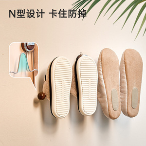 Suction Cup Shoe Drying Rack Wall Mounted Airfoil Design For Balcony Bathroom Storage Organization - Product Image 5