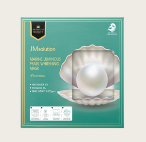 Masque éclaircissant JMSOLUTION Marine Luminous, masque en feuille coréen premium pour unifier le teint, hydratant et atténuant les taches. - Product Image 2