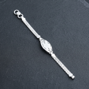Pulsera de Plata de Ley 92.5% con Dijes Adorables para Recién Nacidos, Accesorio de la Suerte para Bebés - Product Image 4