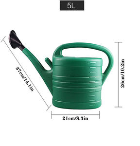 Kunststoff-Bewässerungskanne, Gartensüßung mit langem Mundgriff große Kapazität, zum Bewässern von Gartenfloren und Gemüse - Product Image 2