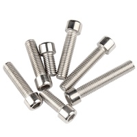 Vis à tête hexagonale en acier inoxydable 201, norme DIN classe 4, M3M4M5M6M8M10M12