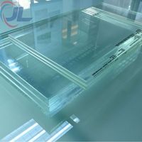 Verre feuilleté trempé transparent de 13,52 mm de haute qualité, directement de l'usine