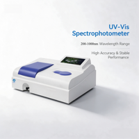 Spectrophotomètre UV-VIS Aoda 752N Plus à écran tactile 7 pouces, instrument analytique de précision de laboratoire à faisceau partagé, vente en gros
