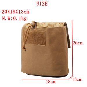 Sac utilitaire de plein air pour Camping et randonnée, sac à benne tactique pliable, sac tactique en nylon parfaitement cousu - Product Image 5