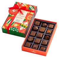 Commande Boîte d'emballage cadeau vide en carton épais boîte de chocolat rectangulaire de noël personnalisée boîtes de papier pour chocolat en forme de coeur