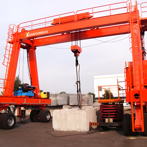 رافعة بوابية متنقلة مطاطية الإطارات مخصصة حسب الطلب من الشركة المصنعة الصينية للتصدير العالمي - Product Image 2