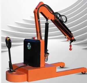 Équipement de levage : Grue télescopique entièrement électrique, mini-grue domestique, grue à bras unique - Product Image 2