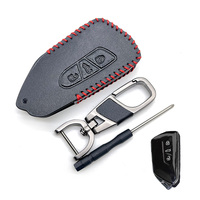 Pour VW Golf 8 Mk8 GTI GTD R ID3 ID4 2020 décoration en cuir clé de voiture porte-clés support couverture garniture voiture accessoires