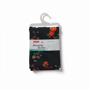 Accessorio in Tessuto Ilan 100cmx150cm, Stampa Floreale, Materiale per Artigianato - Product Image 1