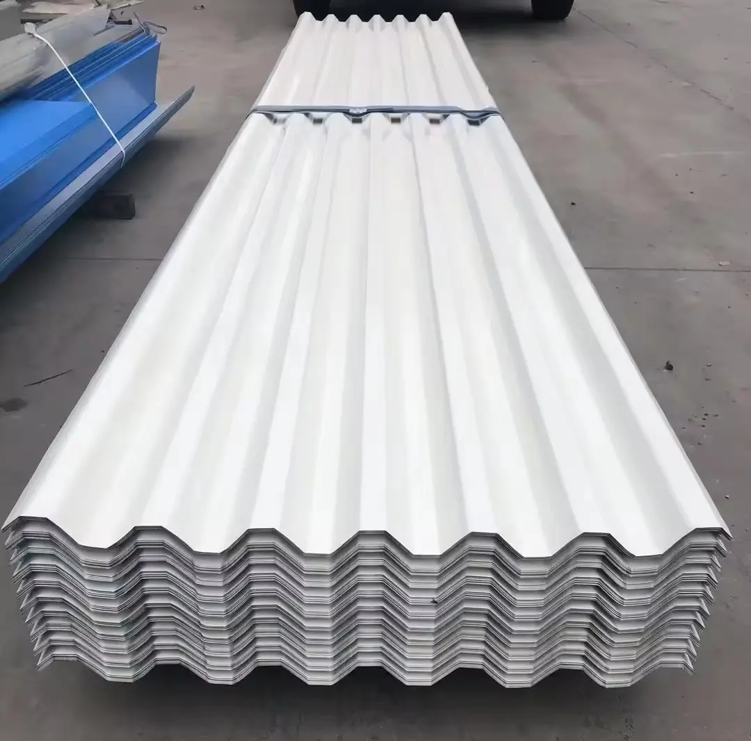 Decorative Pattern Prepainted Corrugated Metal Zinc Aluminum Steel Roofing Sheet