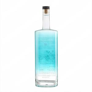 <span class=keywords><strong>Botella</strong></span> de vidrio reciclable Super Flint <span class=keywords><strong>Botella</strong></span> de licor de vidrio <span class=keywords><strong>azul</strong></span> personalizada con serigrafía Mescal <span class=keywords><strong>Tequila</strong></span> Packaging - Product Image 6