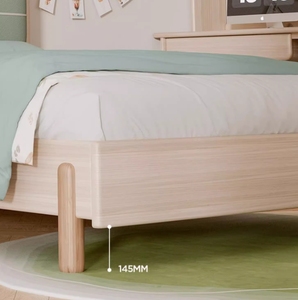 <span class=keywords><strong>Lit</strong></span> simple pour garçons et filles tout en bois massif Design <span class=keywords><strong>original</strong></span> orienté croissance 1.2 mètres - Product Image 4