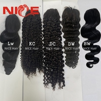 Extensions de cheveux en bracelet Deep Wave Feather Weft, double épaisseur, cheveux vierges
