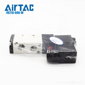 Magnetventil 1/4''PT Pneumatischer AirTAC 4V210-08 12V/24V/110V/220V Einzels pule Externe vor gesteuerte elektrische 2 Position 5 Wege - Product Image 5