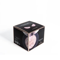 Logo personnalisé Faible QUANTITÉ MINIMALE DE COMMANDE Brun Kraft Papier Pliable Boîte Écologique Crème Pour Le Visage Boîtes D'emballage Pour Cosmétiques Pots Bouteilles Boîte