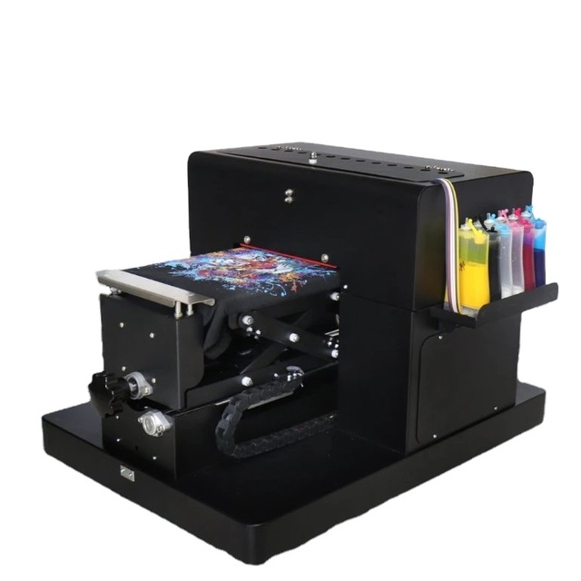 A3 A4 Size T-Shirts Textile Cloth 6colors Printer Cloth Digital Printers Direct to Garment Print Machine DTG Tshirt Printer