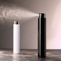 Atomiseur de parfum de luxe rechargeable de 10 ml, flacon pulvérisateur portable rotatif sans bouchon, flacon de parfum, cadeau