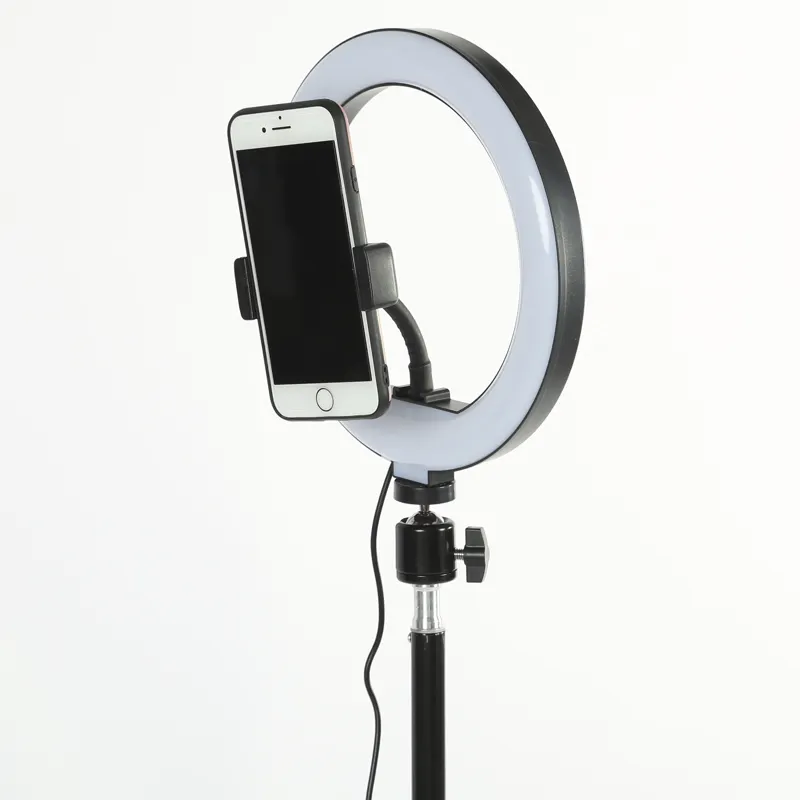 8 inch LED nhiếp ảnh vòng ánh sáng Selfie Đèn vòng ánh sáng với người giữ điện thoại cho video cho Youtube sống Tik Tok