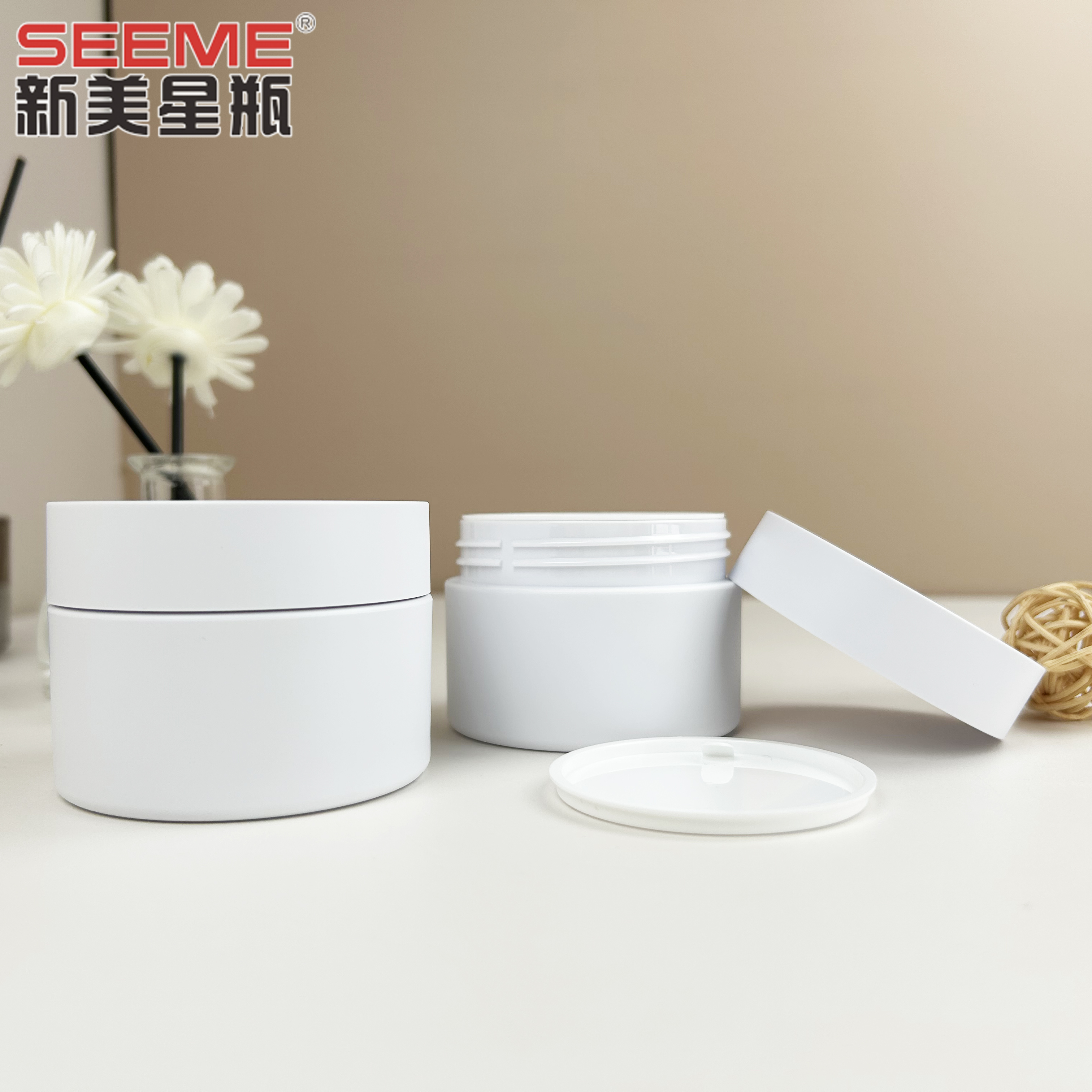 double wall pet jars