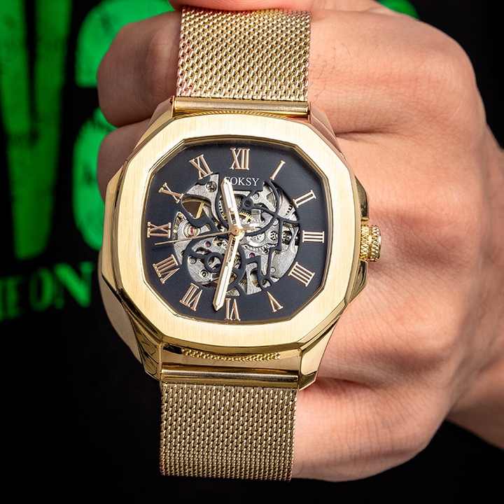 Neues Design Chinesisches Automatik werk Roman Number Indizes