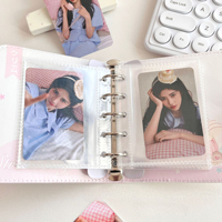 Porte-cartes photo M5 Kpop Idol, album photo en PU, classeur pour cartes photo, album de collection pour photos de 3 pouces, fournitures pour cartes photo