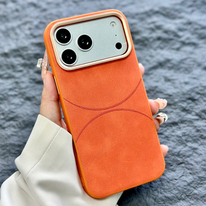 Funda de Teléfono de Cuero Retro Moderna L199 para iPhone 17 16 15 14 Pro Max, Resistente a Arañazos, para Samsung Android - Product Image 5