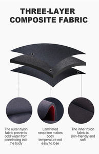 Sbart Surfwear सर्फिंग पुरुषों डाइविंग सूट 3mm Wetsuit सर्फिंग Wetsuits Neoprene घाटी गीला सूट 3MM Neoprene सर्फिंग डाइविंग wetsuit - Product Image 4