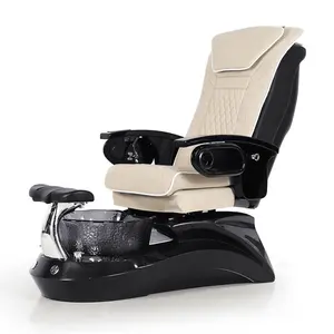 New Modern Luxury Beauty Nail Salon Furniture Pipeless Whirlpool Jet Manicure Foot Spa Massage Pedicure Chair